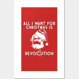 All I Want For Christmas Is Revol(yo)ution Posters and Art